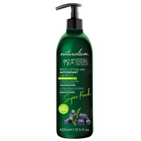 Lotion corporelle Superfood Blueberry Naturalium (400 ml) : obtenez un effet hydratant supplémentaire pour votre peau